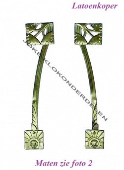 = 2 Ornamentjes = Art Deco = 40954