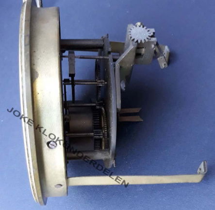 === Pendule uurwerk = zie omschrijving = oud === 40950 - Afbeelding 3