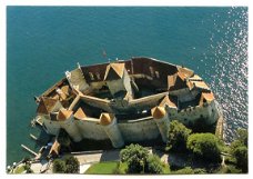 N055 Le Chateau de Chillon bei Montreux / Zwitserland