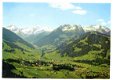 N073 Gstaad mit Arpelistock Oldenhorn Diablerets Staldenfluhe Meiel / Zwitserland - 1 - Thumbnail