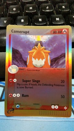 Camerupt 24/97 (reverse foil) Ex Dragon nearmint - nr. 1