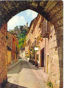 N100 Rocamadour / Porte du Figuier / Bedevaartplaats / Frankrijk - 1