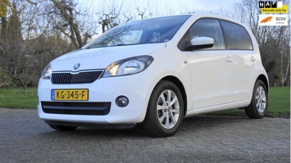 Skoda Citigo - 1.0 Greentech Fresh Navigatie cruise crontrol Airco LM Velgen - 1