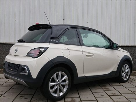 Opel ADAM - 1.0 Turbo Rocks | Schuifdak | Bluetooth | Airco | Half Lederen Bekleding | - 1