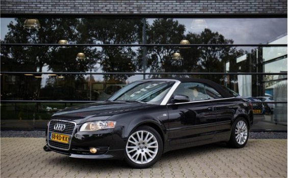 Audi A4 Cabriolet - 1.8 Turbo Pro Line , Navigatie, Cruise control, Lederen bekleding, - 1