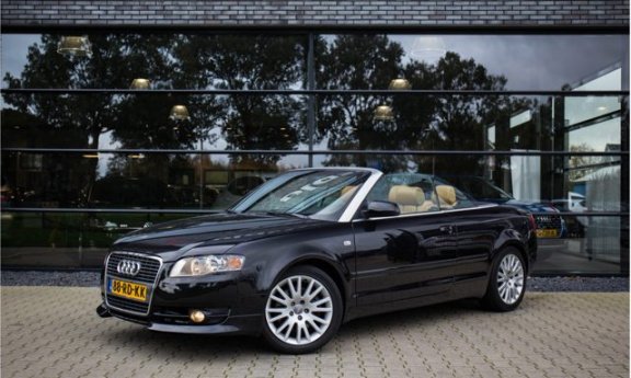 Audi A4 Cabriolet - 1.8 Turbo Pro Line , Navigatie, Cruise control, Lederen bekleding, - 1