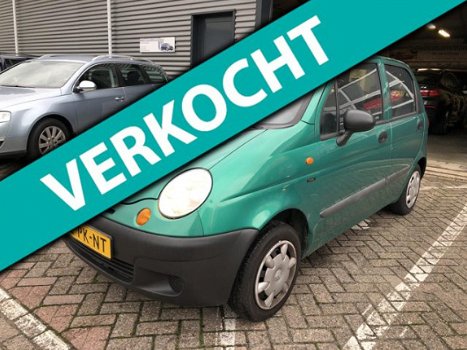 Daewoo Matiz - 0.8 Pure Apk 23-08-2020 116dzkm nap zeer zuinig cd speler dealer onderhoud - 1