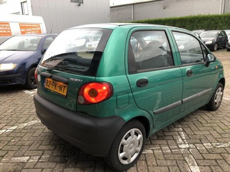 Daewoo Matiz - 0.8 Pure Apk 23-08-2020 116dzkm nap zeer zuinig cd speler dealer onderhoud - 1