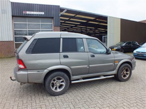 SsangYong Musso - 2.9 TDL hoog 2002 Airco Leder - 1