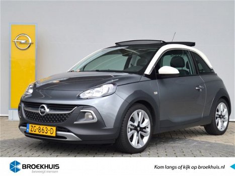 Opel ADAM - 1.0 Turbo 90 pk Rocks BlitZ Navigatie / Open dak / Telefoon / 1e Eigenaar / Stoel en stu - 1