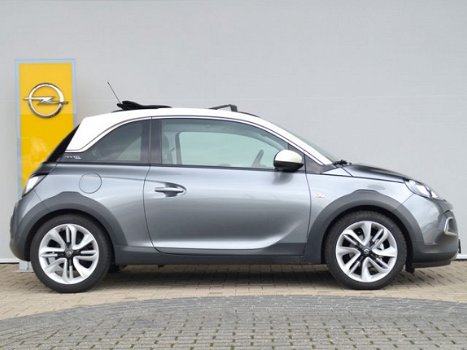 Opel ADAM - 1.0 Turbo 90 pk Rocks BlitZ Navigatie / Open dak / Telefoon / 1e Eigenaar / Stoel en stu - 1
