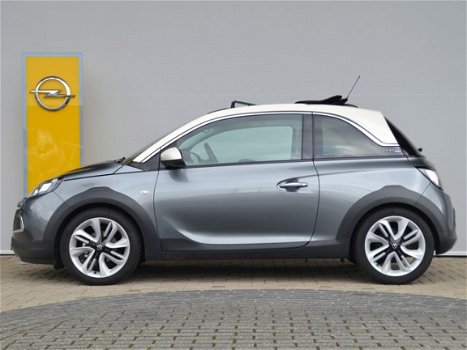 Opel ADAM - 1.0 Turbo 90 pk Rocks BlitZ Navigatie / Open dak / Telefoon / 1e Eigenaar / Stoel en stu - 1