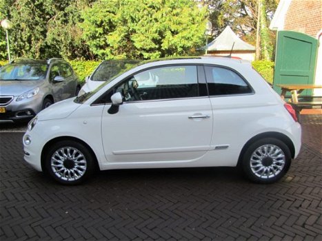 Fiat 500 - TwinAir Turbo 80pk Lounge Clima, Navi, Parkeersens., Bluetooth - 1