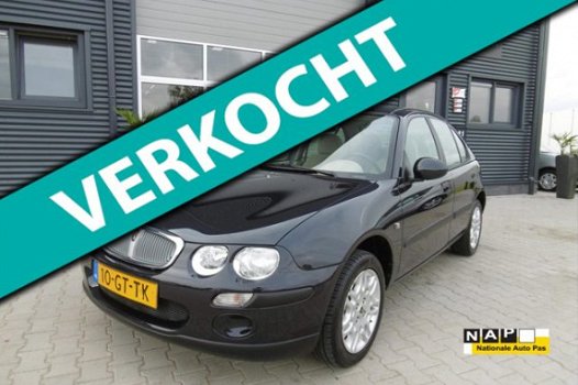 Rover 25 - 1.6 Airco 2e Eigenaar 93.167 Km Zwart - 1