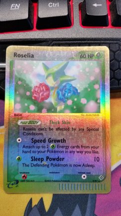 Rosalia holo 9/97 (reverse) Ex Dragon licht-gebruikt - nr. 1