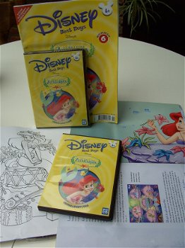 DISNEY DE KLEINE ZEEMEERMIN TIJDSCHRIFT EN CD ROM 70 stuks NIEUW - 1