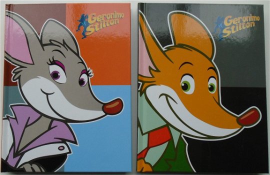 GERONIMO STILTON JONGEN NOTITIEBLOK 18X13,5CM 8 stuks BLANCO - 3