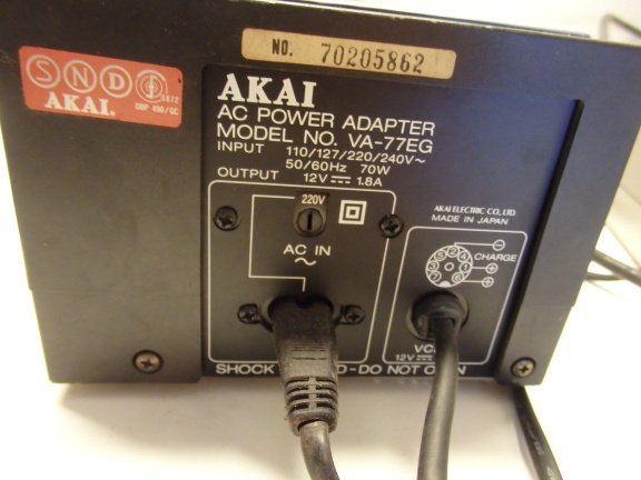 AKAI Power adapter + AKAI Video Cassette Recorder. - Afbeelding 7