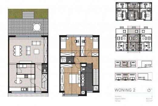 3 prachtige nieuwbouwwoningen te Asse in een residentiële wij - 7