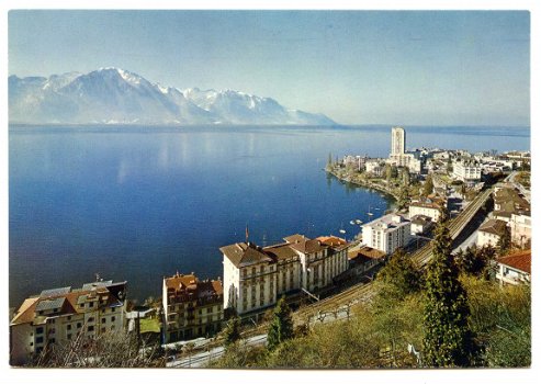 P015 Montreux met Hotel Excelsior / Zwitserland - 1