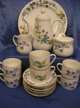 WOODHILL CITATION-FLOWERED. servies delen NIEUW - 1