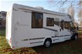 Chausson Welcome 718 EB Queensbed Garage Hefbed 2014 Nieuwstaat - 3 - Thumbnail