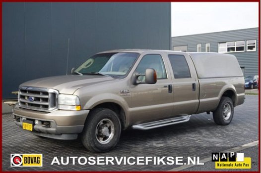 Ford F250 - SUPER DUTY POWERSTROKE V8 TURBO DIESEL AIRCO 6 PERSOONS MAG 3500 KG TREKKEN - 1