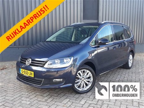 Volkswagen Sharan - 1.4TSi 150pk Style 6persoons RIJKLAAR perfect onderhouden automatische airco, cr - 1