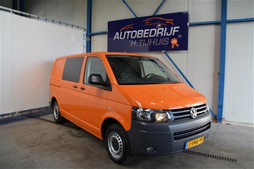 Volkswagen Transporter - 2.0 TDI L1H1 T800 DC - Airco, Cruise, Trekhaak - 1