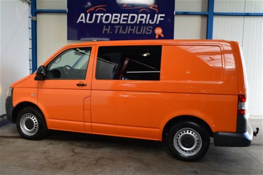 Volkswagen Transporter - 2.0 TDI L1H1 T800 DC - Airco, Cruise, Trekhaak - 1