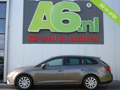 Seat Leon ST - 1.6 TDI Style Ecomotive Navi Clima PDC Bluetooth Cruise - 1