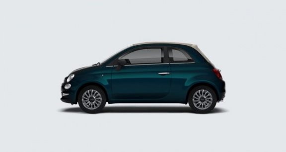 Fiat 500 C - TwinAir Turbo Lounge Navi Apple Carplay 5jr. garantie - 1