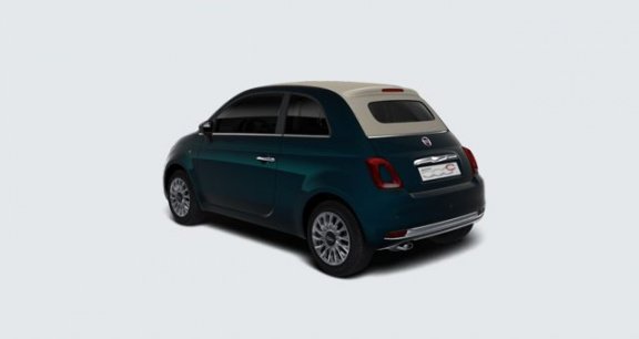 Fiat 500 C - TwinAir Turbo Lounge Navi Apple Carplay 5jr. garantie - 1