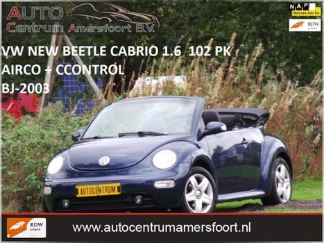 Volkswagen New Beetle Cabriolet - 1.6 ( AIRCO + INRUIL MOGELIJK ) - 1