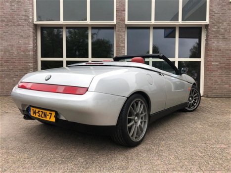 Alfa Romeo Spider - 3.0-12V V6 916|Hardtop| Weinig kms | Rood leder - 1