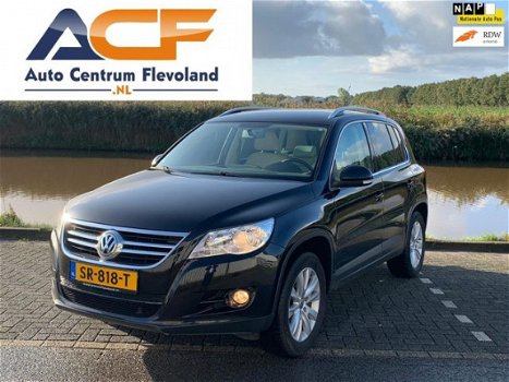 Volkswagen Tiguan - 1.4 TSI Sport&Style Leer/cruise-controle-airco/wegklapbare trekhaak - 1