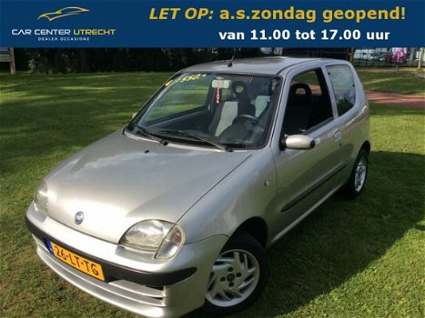 Fiat Seicento - 1.1l STUURBEKRACHTIGING|APK JUNI-2020 - 1