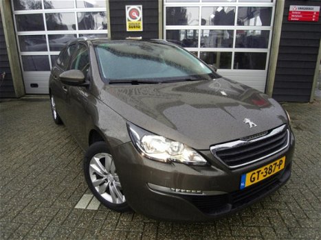 Peugeot 308 SW - 1.2 PureTech Active mooie complete autopanoramadak, lederen interieur130pk - 1