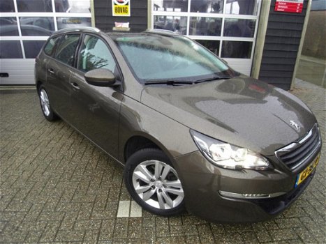 Peugeot 308 SW - 1.2 PureTech Active mooie complete autopanoramadak, lederen interieur130pk - 1