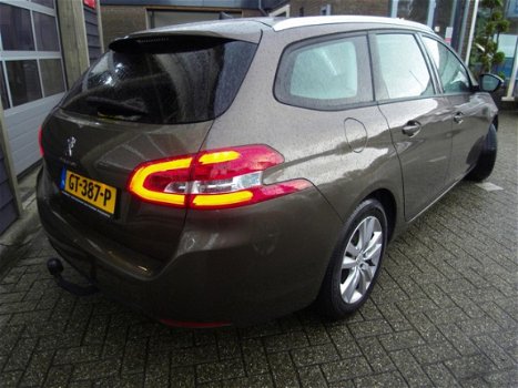 Peugeot 308 SW - 1.2 PureTech Active mooie complete autopanoramadak, lederen interieur130pk - 1