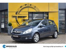 Opel Corsa - 1.4 16V Cosmo | Schuif-kanteldak | Half-Leder | Cruise Control | Airconditioning | Lich