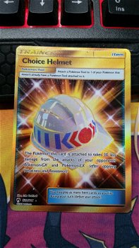 Choice Helmet 229/214 Secret Rare Sun & Moon Lost Thunder - 1