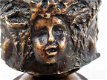 Vienna, Wiener Bronze prachtige presse-papier met zeven gezichten - 3 - Thumbnail