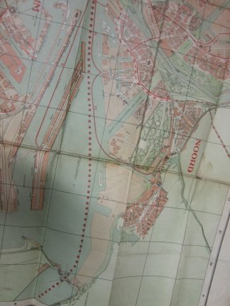 Antieke stadskaart AMSTERDAM 1933 (D208) - Afbeelding 4
