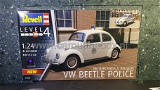 VW volkswagen Beetle / kever politie Nederland & Belgie 1:24 Revell