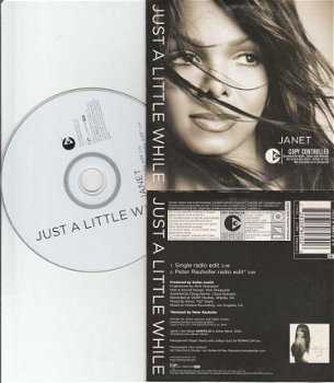 CD singel Janet - Just a little while - 1