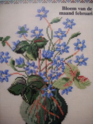 Burda Kruissteek: Bloemenplaatjes E 540 - Afbeelding 2