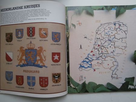 Ariadne Kruissteken Extra met borduurpatroon antieke merklap Anno 1821 - Afbeelding 4