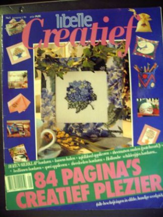 LIBELLE Creatief Borduren Nr. 1 -1990 - nr. 1
