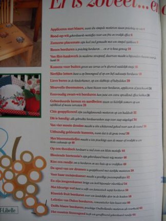 LIBELLE Creatief Borduren Nr. 1 -1990 - Afbeelding 2
